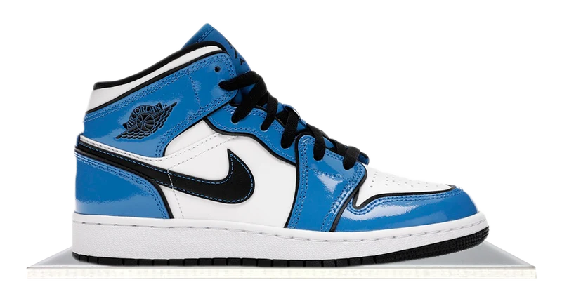 Air Jordan 1 Mid Signal Blue