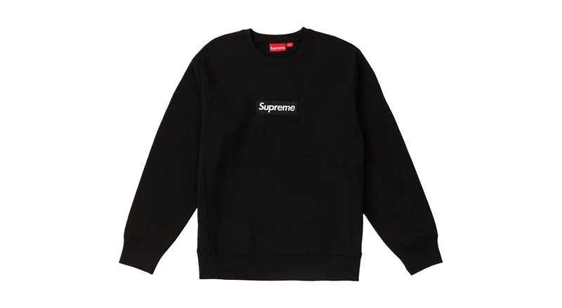 Supreme Box Logo Crewneck Black (FW18)