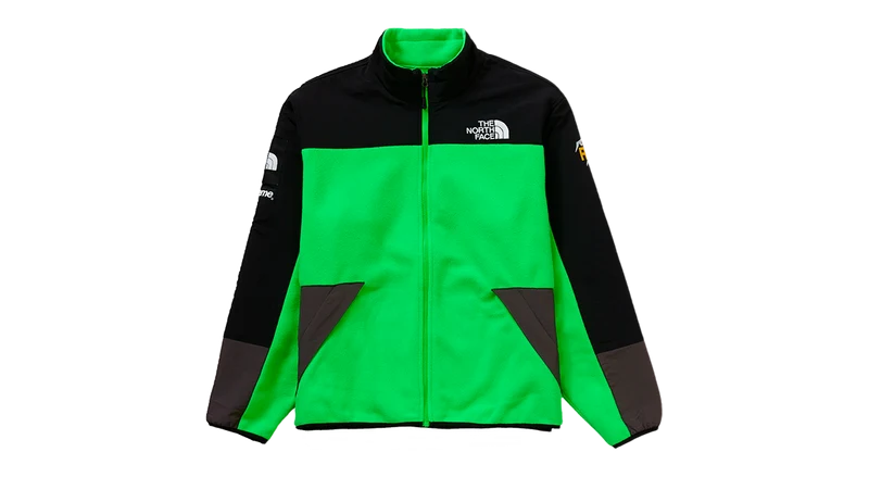 Supreme The North Face RTG Fleece Jacket Bright Green