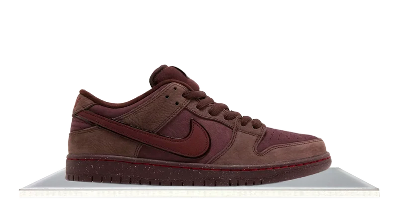 SB Dunk Low City Of Love Burgundy Crush