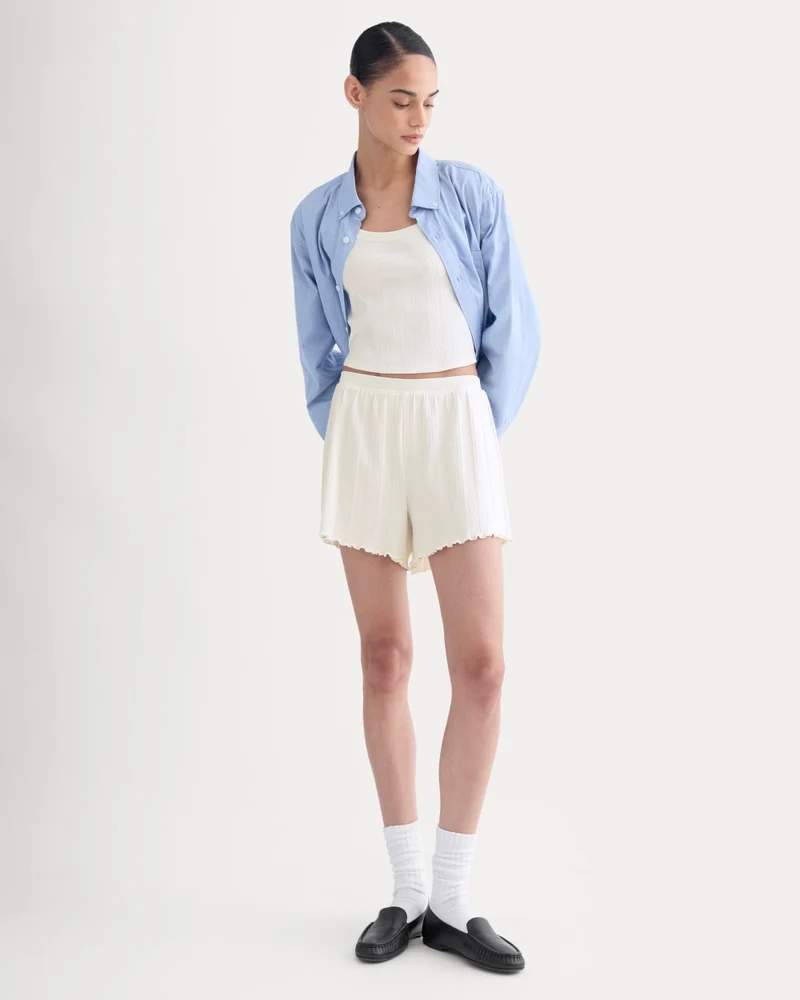 Lounge Rib Short | Bone