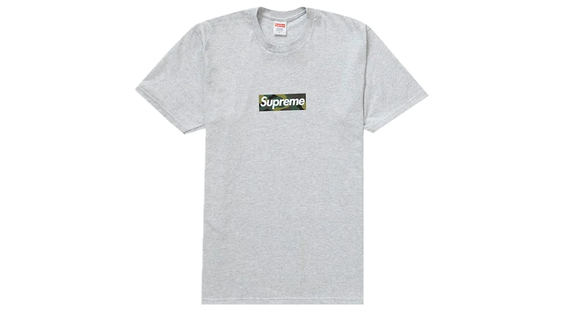 Supreme Box Logo Tee Ash Grey (FW23)