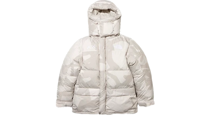 KAWS x The North Face Retro 1994 Himalayan Parka Moonlight Ivory