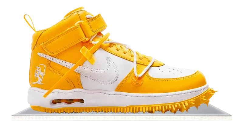 Air Force 1 Mid Off-White Varsity Maize