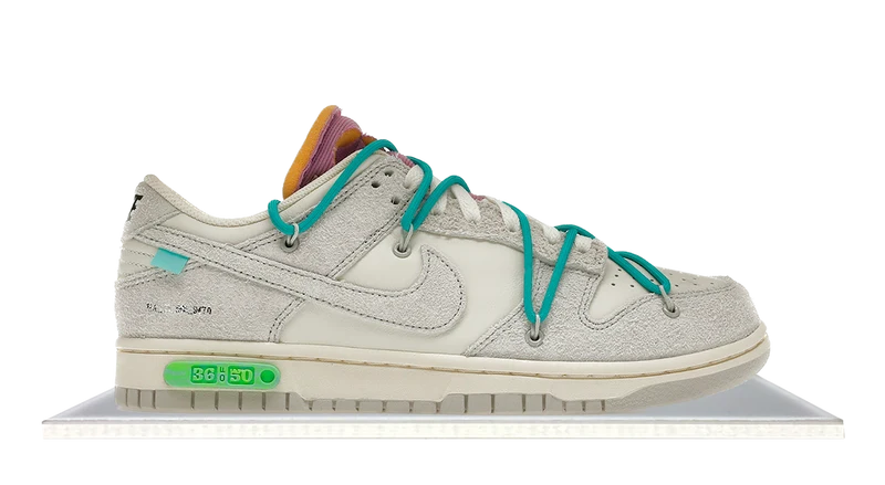 Dunk Low Off-White "The 50" Lot 36