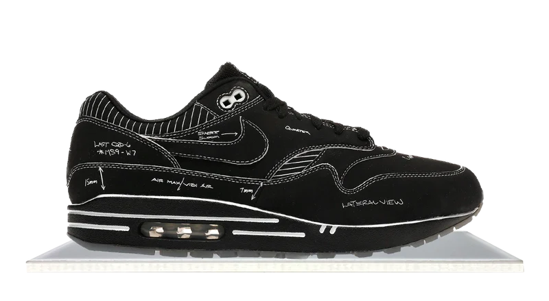 Air Max 1 Tinker Sketch to Shelf Black