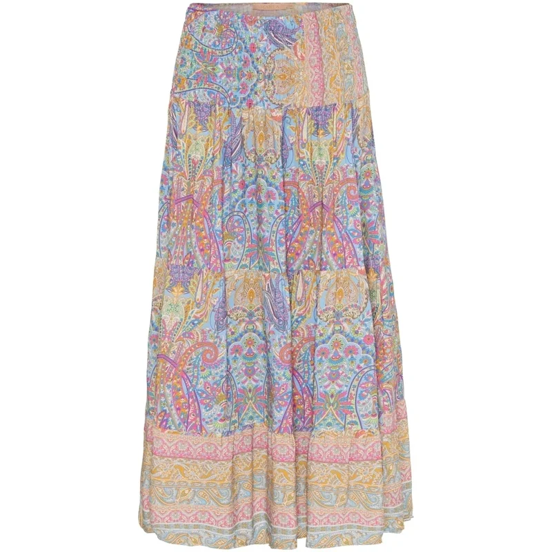 Kjol Print Sky