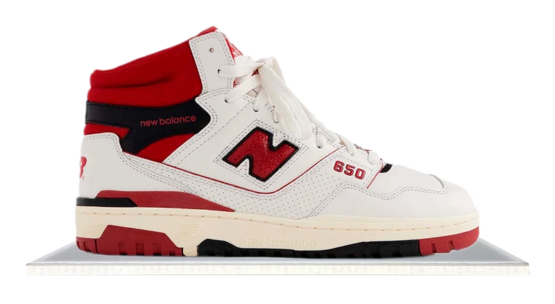 New Balance 650R Aime Leon Dore White Red