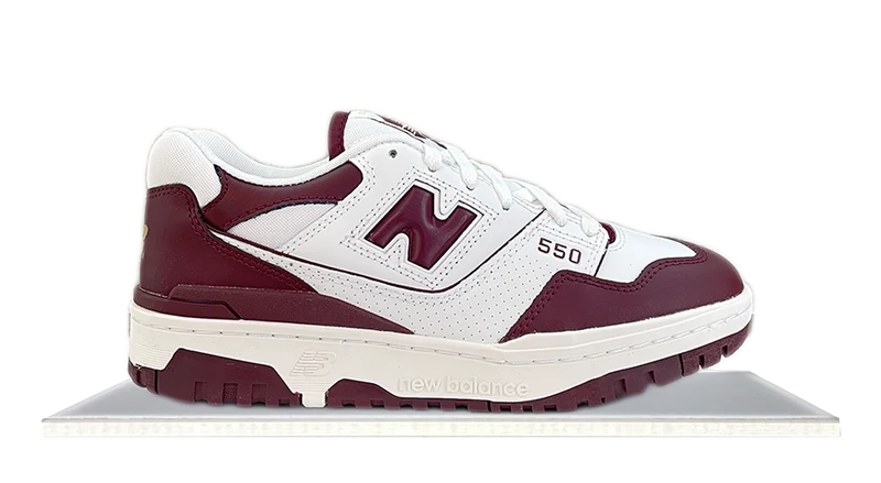 New Balance 550 Triple Burgundy