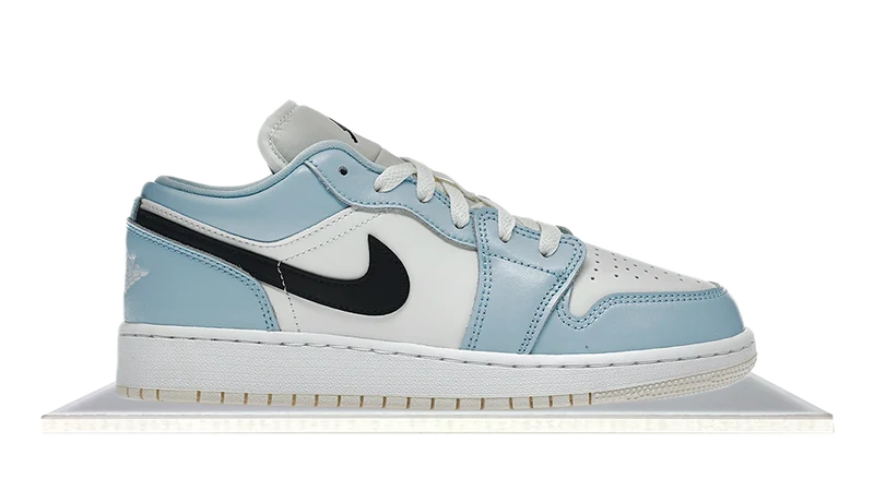 Air Jordan 1 Low Ice Blue Black