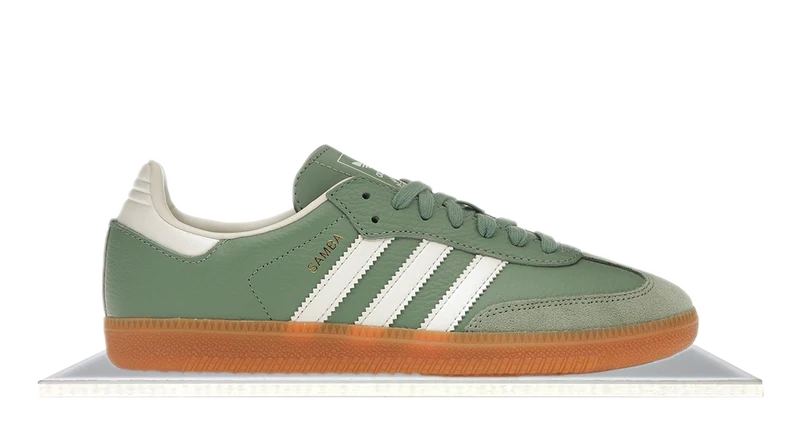 Adidas Samba Silver Green