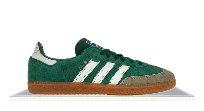 Adidas Samba Collegiate Green Gum Grey Toe
