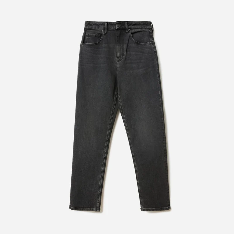 The Curvy Cheeky® Straight Jean | Washed Black | 26.5" Inseam