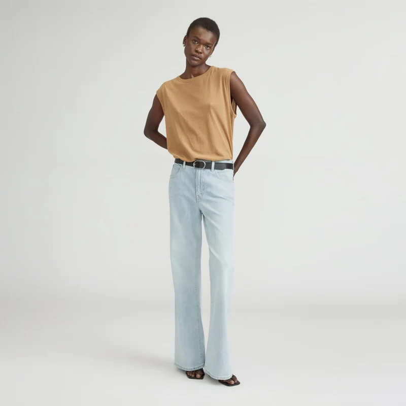 The High-Rise Flare Jean | Fog