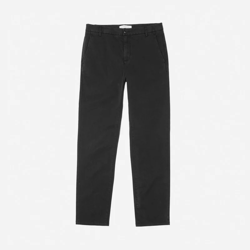 The Midweight Slim Chino | Muted Black