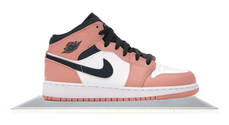 Air Jordan 1 Mid Pink Quartz