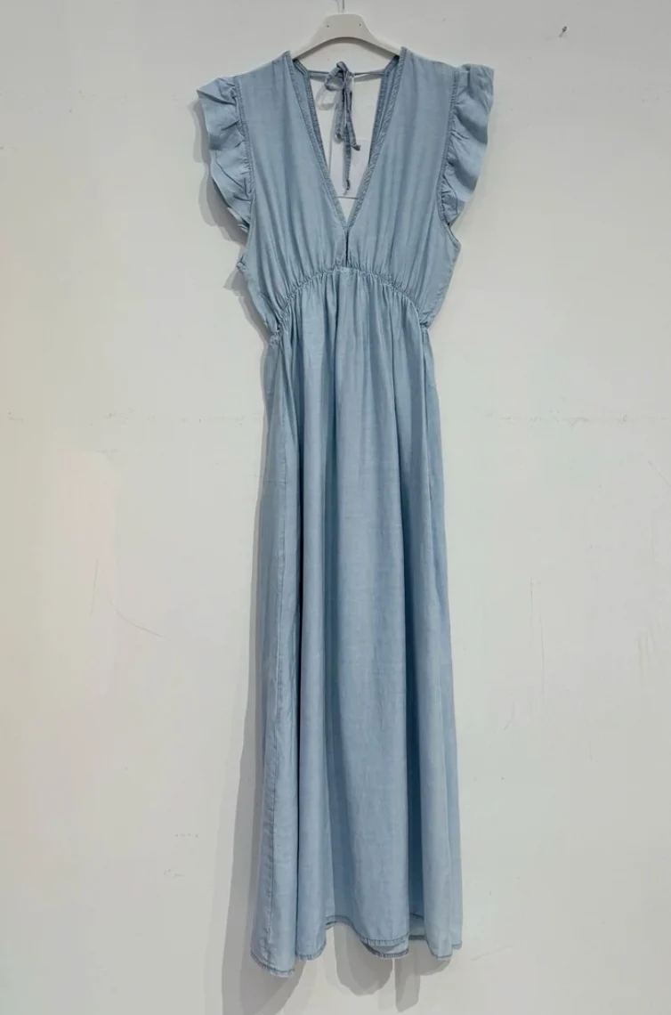 Kjole blue tencel