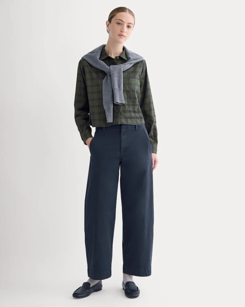 Cotton Twill Chino | Navy