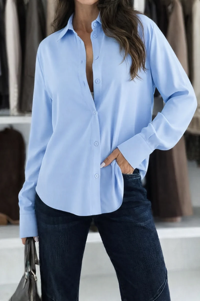 Skjorta Molly - Soft blue