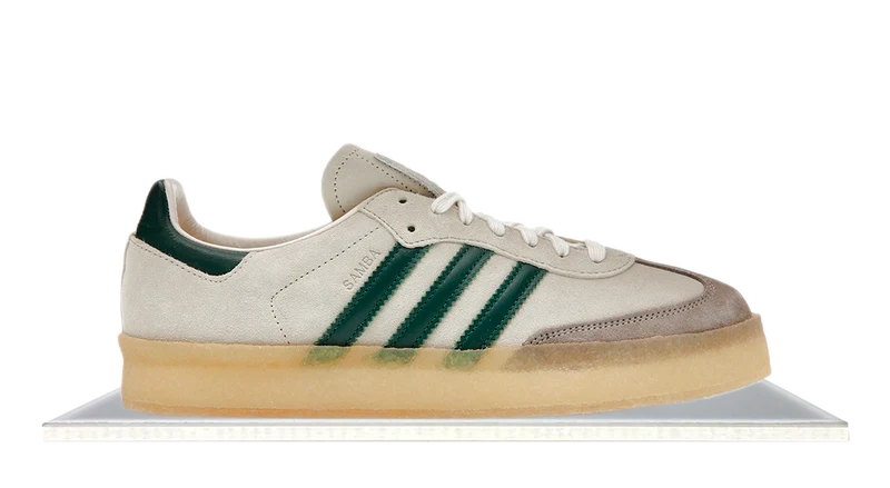 Adidas Clarks 8th Street Samba by Ronnie Fieg Chalk White Green