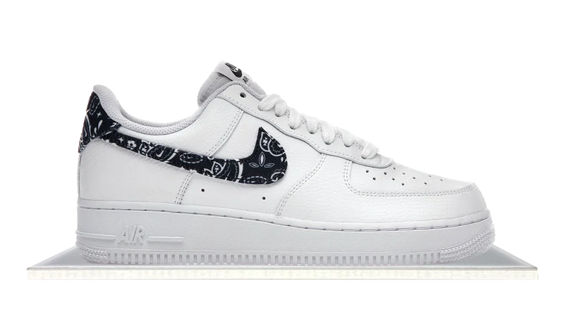 Air Force 1 Black Paisley