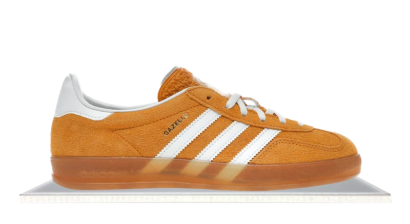 Adidas Gazelle Indoor Orange Peel White