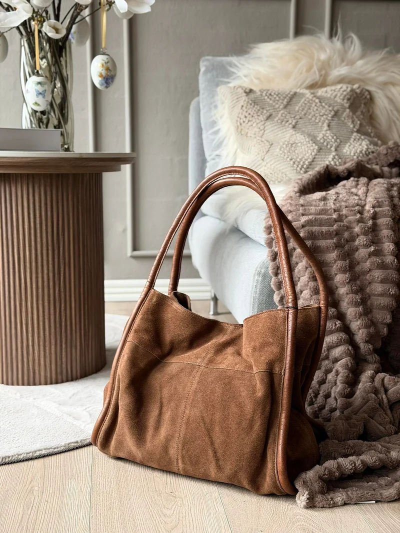 Shopper i mocka - Walnut