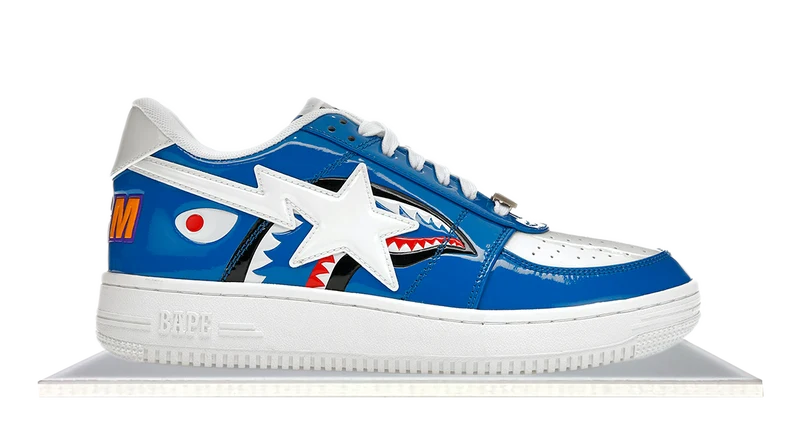Bape Sta Shark White Blue