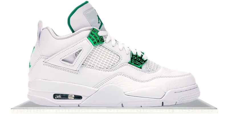 Air Jordan 4 Metallic Green