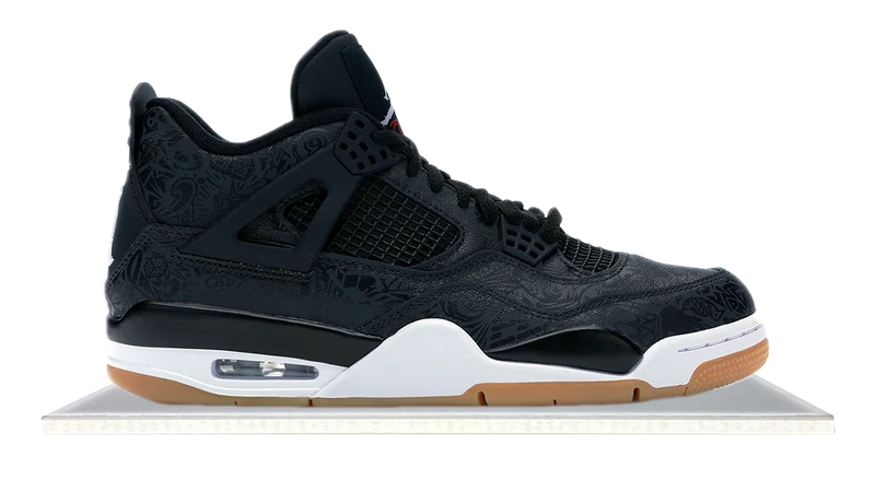 Air Jordan 4 Retro Laser Black Gum (2019)