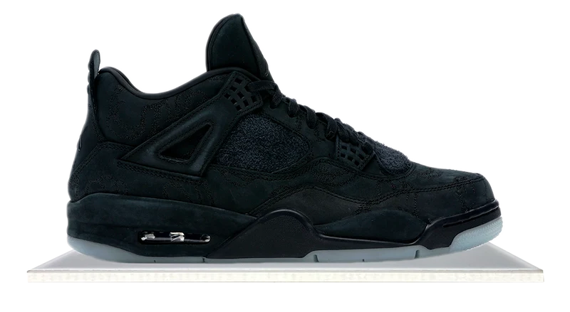 Air Jordan 4 Kaws Black