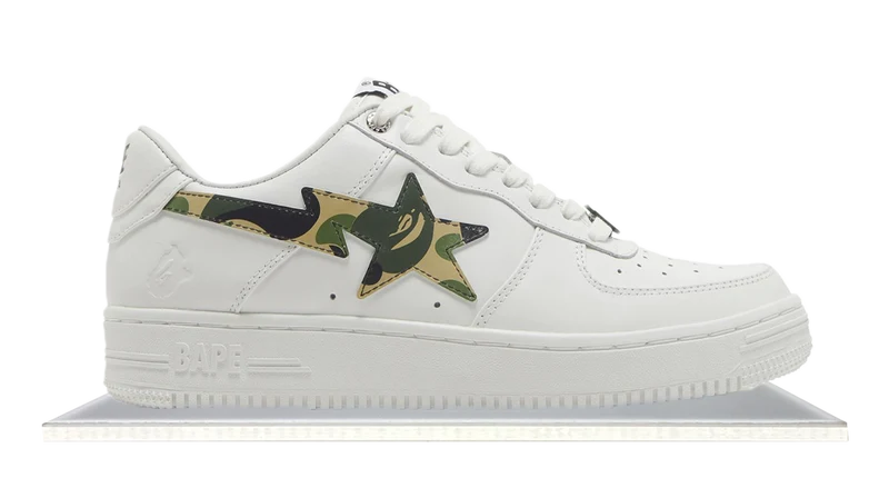Bape Sta Camo White Green