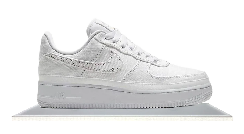 Air Force 1 Low Tear Away Black Swoosh