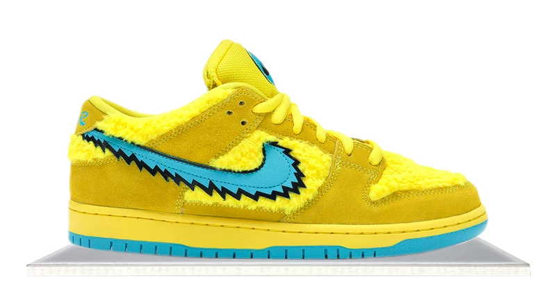 SB Dunk Low Grateful Dead Yellow