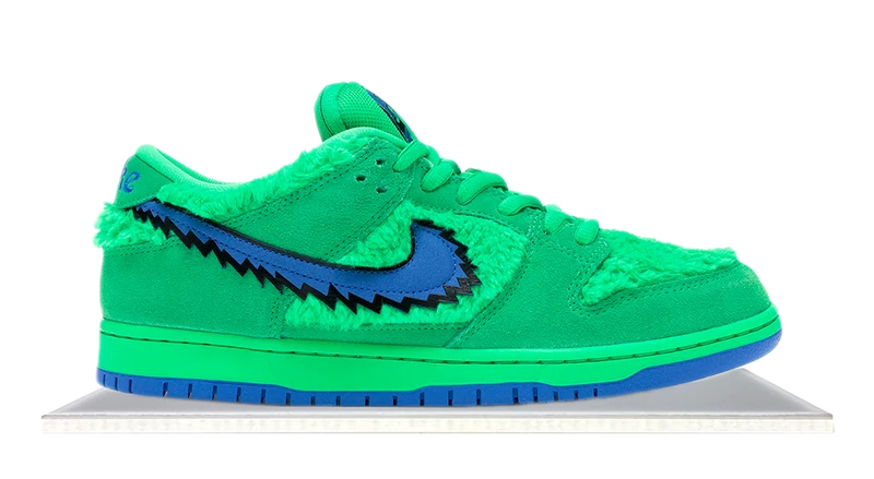 SB Dunk Low Grateful Dead Green