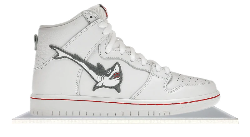 SB Dunk High Oski Great White