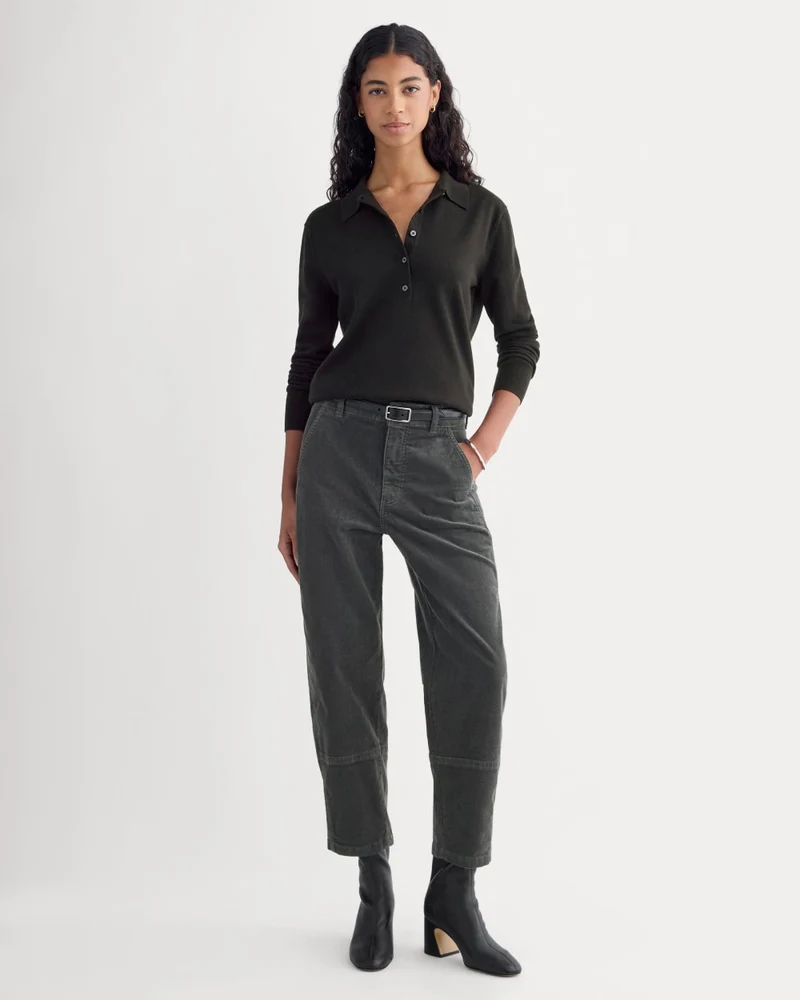 The Utility Barrel in Corduroy | Graphite