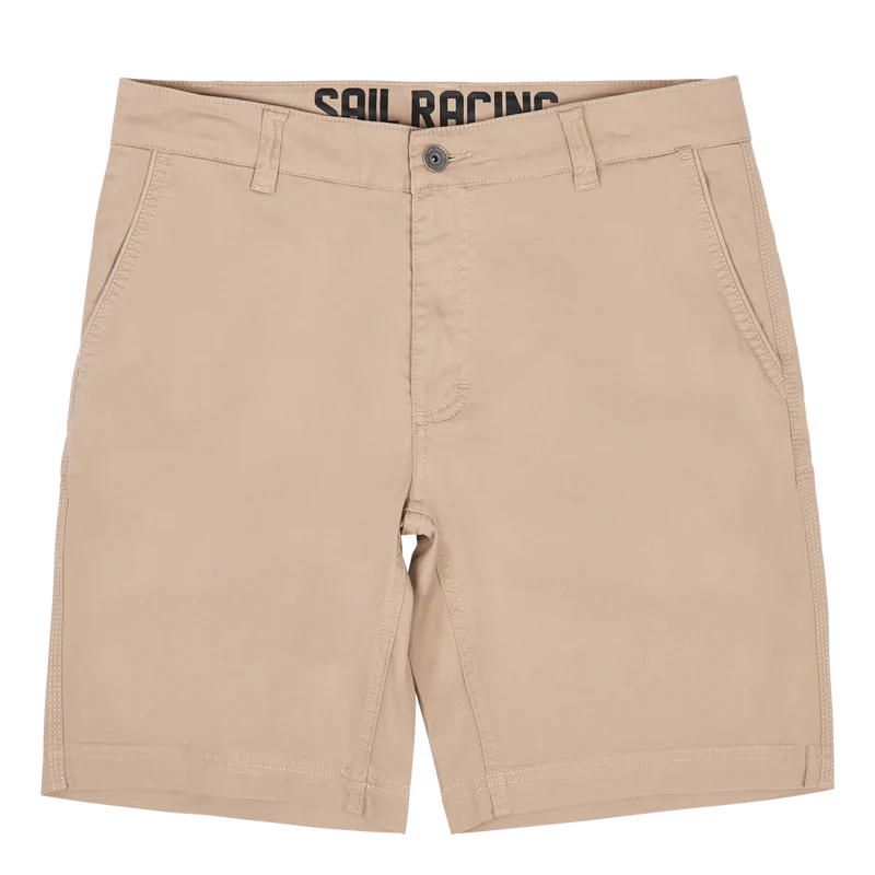 Helmsman Chino Shorts Grinder Khaki