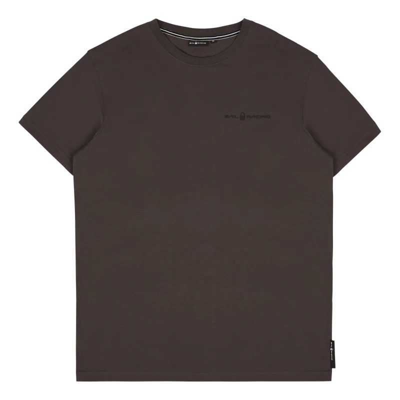Sail Racing Bowman Logo Tee Asphalt