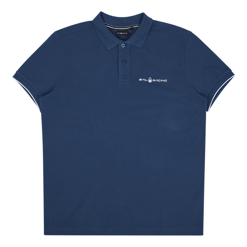 Bowman Logo Polo Denim