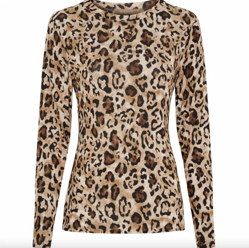 Blus Elissa camello