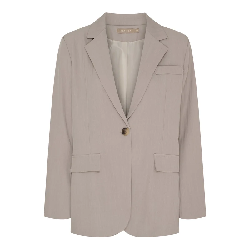 Blazer Majken - mörkbeige