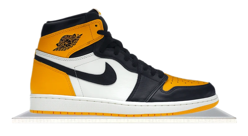 Air Jordan 1 High Yellow Toe Taxi