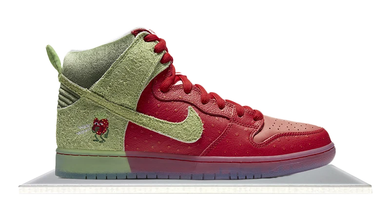 SB Dunk High Strawberry Cough