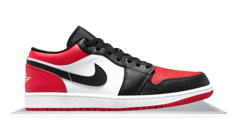 Air Jordan 1 Low Bred Toe