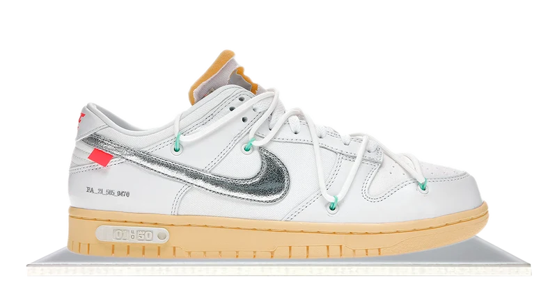 Dunk Low Off-White "The 50" Lot 1