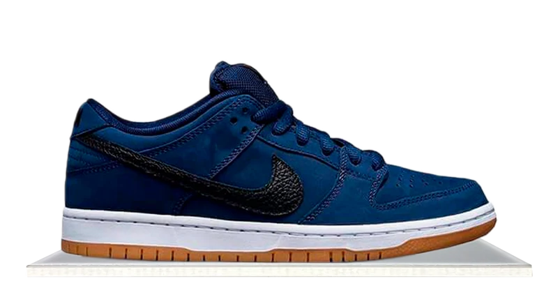 SB Dunk Low Navy Black Gum