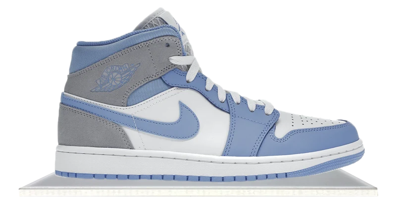 Air Jordan 1 Mid University Blue Grey