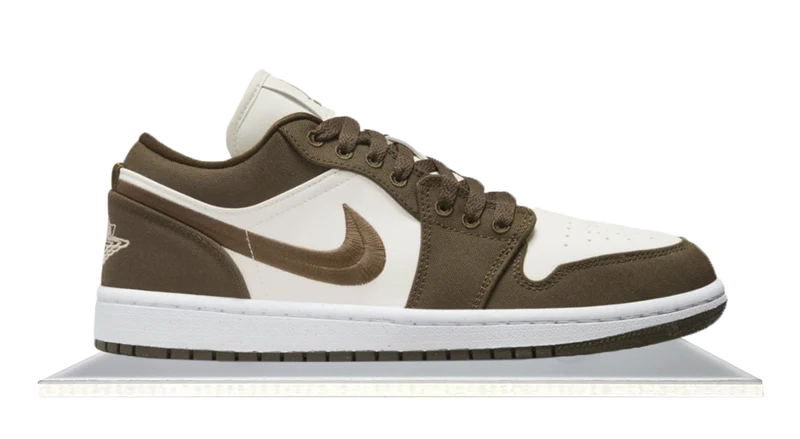 Air Jordan 1 Low Light Olive