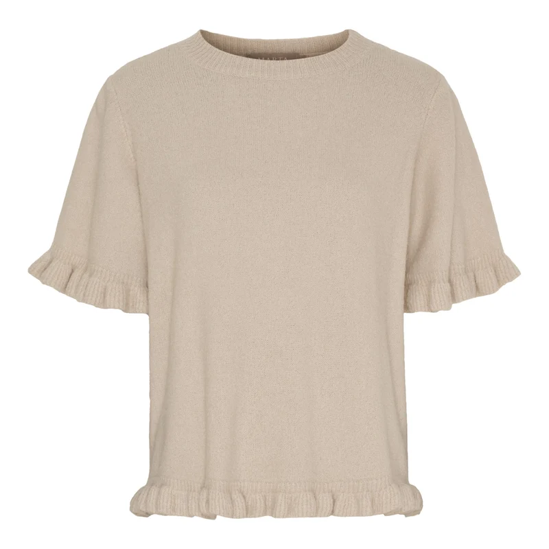 Stickad Briala - Beige